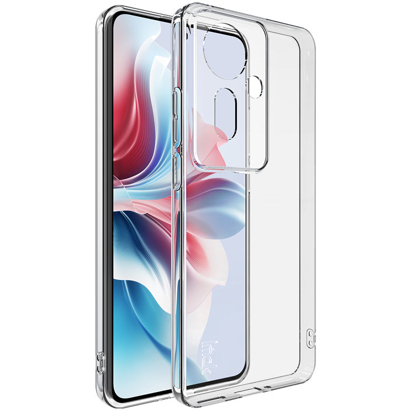 IMAK UX-5 Series For Oppo Reno11 F 5G Clear Case Slim Fit Shockproof TPU Phone Cover IMAK UX-5 Series For Oppo Reno11 F 5G Clear Case Slim Fit Shockproof TPU Phone Cover
